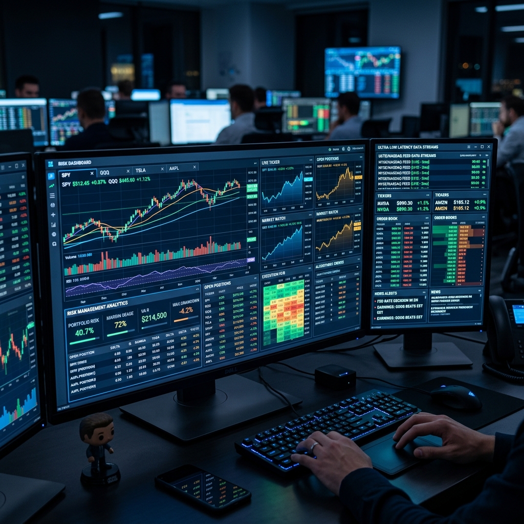 Financial market dashboard